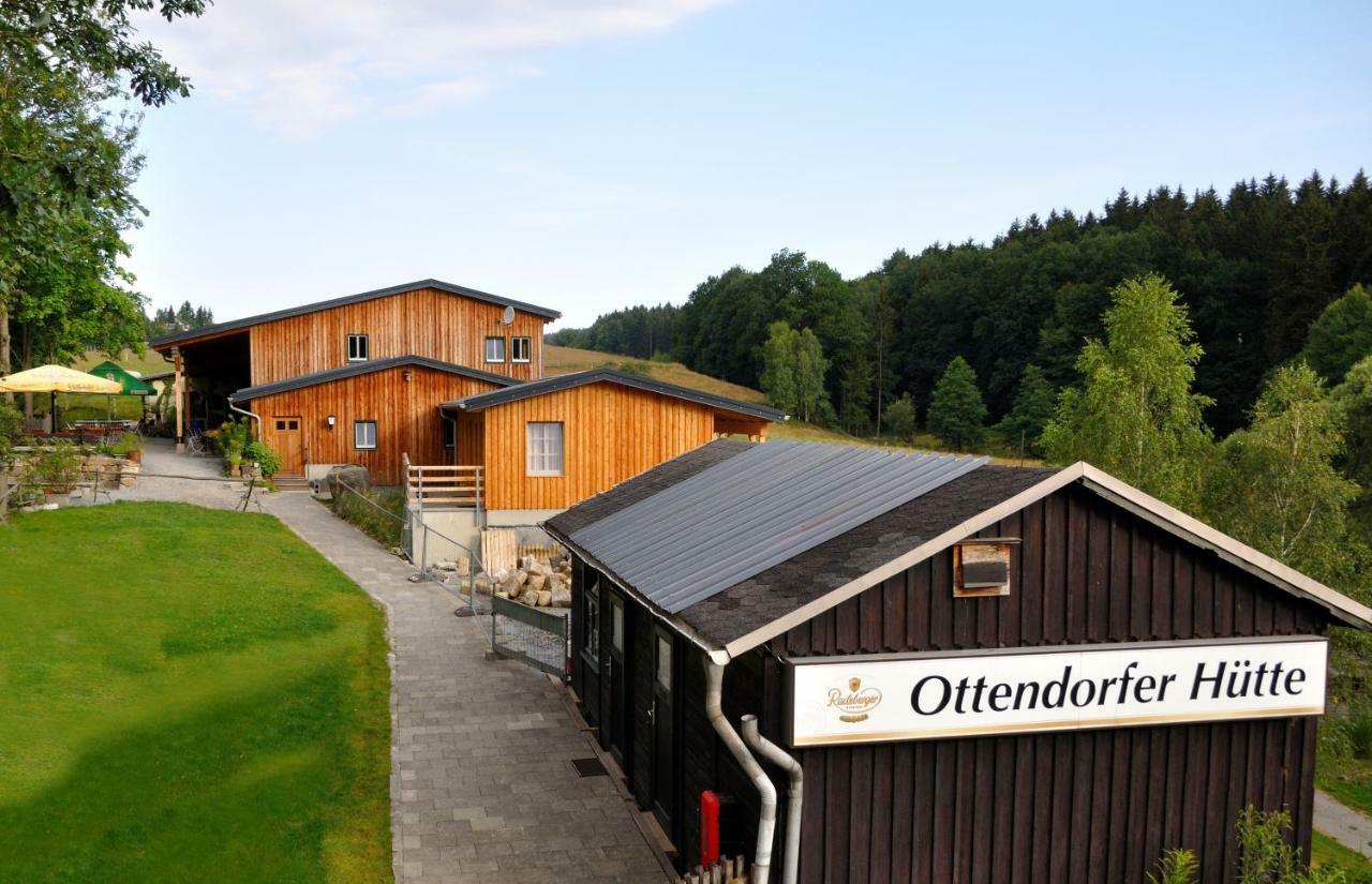 Ottendorfer Hütte - Bergwirtschaft Sebnitz Exterior foto